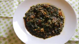 How to make Edikang Ikong Soup [upl. by Sapowith]