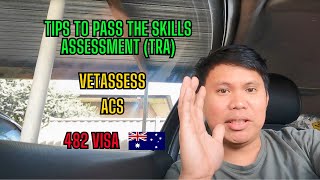 Tips to Pass the Skills Assessment TRA I Vetassess ACS I Auto Mechanic Life I Australia Vlog 39 [upl. by Ynahteb]