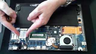 Toshiba Z830 Ultrabook Teardown amp Opening [upl. by Baer]