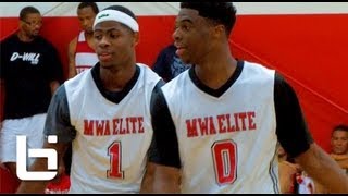 Best DUO On The Summer Circuit Malik Newman amp Emmanuel Mudiay TAKE OVER The GASO [upl. by Euqinay]