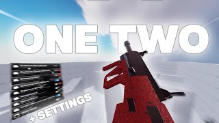 ONE TWO 1️⃣2️⃣  RIVALS MONTAGE  SETTINGS [upl. by Yolande]