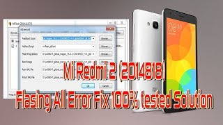 Mi Redmi 2flashing error fix solution irfan mobile [upl. by Charmine]