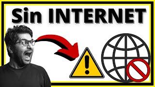 🟡 2 FORMAS de SOLUCIONARLO ⚠️ ▶ SIN CONEXIÓN a INTERNET en WINDOWS 🚫 RED no IDENTIFICADA 👍 [upl. by Eilsehc]