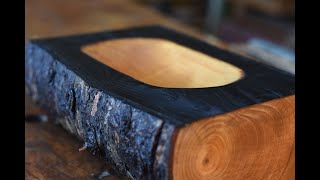 shou sugi ban  Quemar madera tecnica japonesa [upl. by Nuawtna]