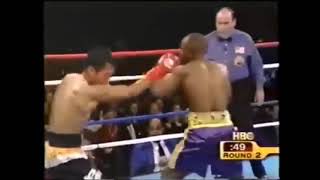 Manny Pacquiao Vs Agapito Sanchez Highlights IBF WBO Titles Dirty Fight [upl. by Trevah934]