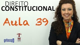 Aula 39  Direito Constitucional  Repartição de Competências na Constiuição Federal [upl. by Mariken]