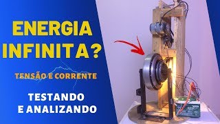 FIZ UM GERADOR PARA GERAR ENERGIA INFINITA  FUNCIONA [upl. by Wixted307]