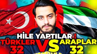 OHA ARAPLAR TURNUVADA HİLE AÇTI İNANAMAYACAKSINIZ PUBG Mobile TÜRKLER VS ARAPLAR TURNUVASI [upl. by Haramat]