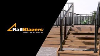 RailBlazers  INSTALLATION DE RAMPE D’ESCALIER [upl. by Aitnahs319]