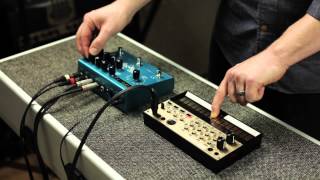 Strymon BigSky Reverb  Peter Dyer  synth demo [upl. by Sivel]