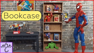 How to Make a Mini Bookcase 112 Scale DIY for Dioramas or Dollhouses [upl. by Minardi]