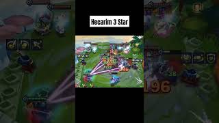 Hecarim 3 Star teamfighttactics tft 3star hecarim [upl. by Fowle]