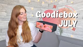 UNBOXING Goodiebox July 2021  HONEST Review [upl. by Jollenta525]