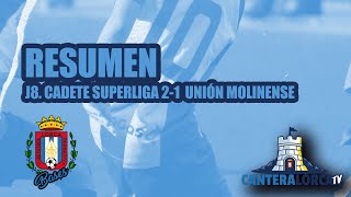 J8 Cadete SuperLiga 21 Unión Molinense  Resumen [upl. by Hemetaf]