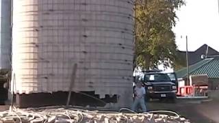 Silo Demolition by Sledgehammer and Bulldozer 😱 6 Silos Down in 1 Day ⋂⋂⋂⋂⋂⋂ [upl. by Orin]