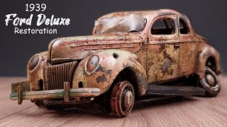 Antique 1939 FORD Deluxe  UnBelievable RESTORATION [upl. by Ainyt]