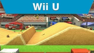 Wii U  Mario Kart 8 DLC Excitebike Arena [upl. by Knowle96]