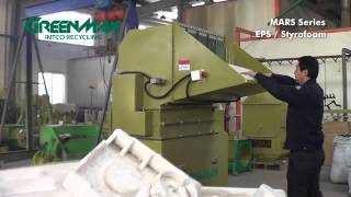 GREENMAX EPS Extruder MC200 [upl. by Ahsienod]