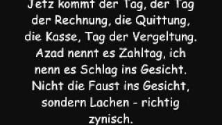 Hirbod  Falsche Freunde Lyrics [upl. by Leodora466]