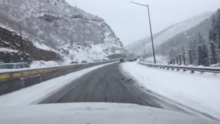 WATCH Timelapse drive from Minturn to Vail [upl. by Odnam73]