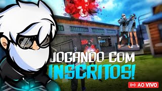 🔥FREE FIRE AO VIVO🔥CS 4X4 AO VIVO🔥FF AO VIVO🔥JOGANDO COM INSCRITOS🔥CODIGO DE EQUIPE🔥FF EMULADOR🔥 [upl. by Treblig854]