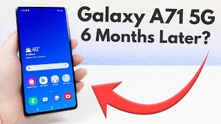 Samsung Galaxy A71 5G  6 Months Later Review [upl. by Anoyet]