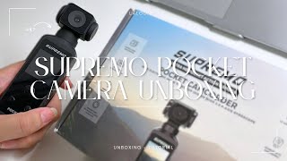 Supremo Ultra HD Pocket Action Camera unboxing and tutorial  📦 [upl. by Akaenahs]