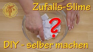 Slime ZufallsSlime  18 SlimeZutaten auslosen  selber machen  DIY [upl. by Gazzo]