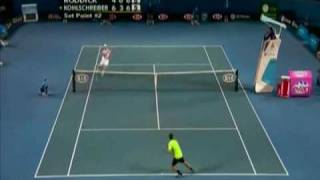 Roddick vs Kohlschreiber AO 2008 R3 [upl. by Danna]