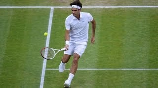 Novak Djokovic vs Roger Federer Wimbledon 2012 Semifinal [upl. by Dorin]