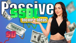 Passive Income Ideas That You Can Start with Zero Money [upl. by Esimehc49]