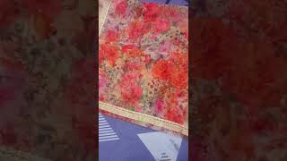 Womanista floral print organza saree 💕Amazon shortsfeedreviewpoint4924 saree ethenic trending [upl. by Gnirol]