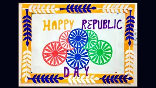 Republic day decoration  Republic day Display Board Idea  Republic day Bulletin Board [upl. by Compte]