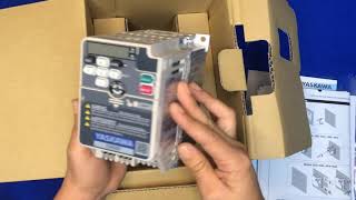 UNBOXING DEL VARIADOR DE FRECUENCIA YASKAWA GA500 [upl. by Larue]