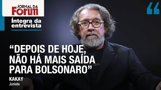 Kakay diz que agora defende a prisão preventiva de Bolsonaro [upl. by Kellda]