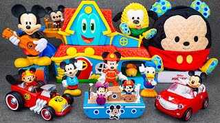 Satisfying with Unboxing Disney Mickey Mouse Deluxe Clubhouse Playset  Review Toys ASMR [upl. by Frederigo]