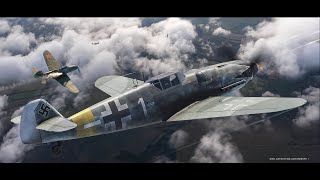 il2sturmovik chapter16  Career mode with the IIIJG52 quotIron manquot mode [upl. by Eilssel]