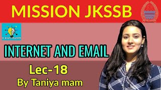 INTERNET AND EMAIL I MISSION JKSSB PANCHAYAT ACCOUNT ASSISTANT [upl. by Losse]