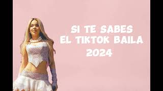 Si te sabes tiktok baila versión 2024  tiktok [upl. by Dasie]