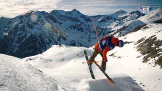 Run Markus Eder  BC Slopestyle Round 2  Mora Banc Skiers Cup Grandvalira 2016 [upl. by Lockhart]