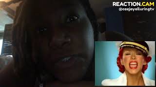 christina aguilera candyman reaction [upl. by Gerhardine826]