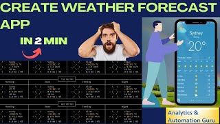 🌤️ Weather Forecast App  Weather Forecast App using Bat🌧️ [upl. by Missie]