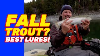 Top Baits For Fall Trout [upl. by Adiazteb]