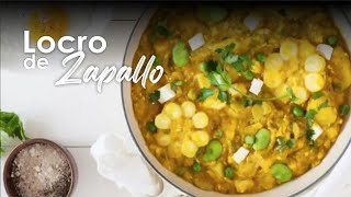 LOCRO DE ZAPALLO  SABORES DEL PERÚ [upl. by Niggem]