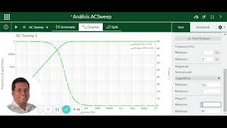 Análisis de respuesta en frecuencia usando MULTISIM [upl. by Nicholas]