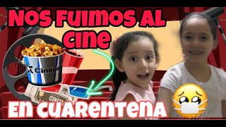 NOS ESCAPAMOS AL CINE EN CUARENTENA  CONVERTI MI CASA EN CINEPOLIS [upl. by Goar452]