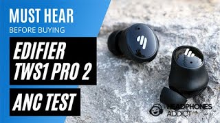 Edifier TWS1 Pro 2 ANC Test  HeadphonesAddict [upl. by Rasecoiluj]