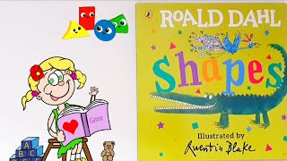 Shapes by Roald Dahl  Board Book Read Aloud storytimewithgitte  Learn Shapes for Babies [upl. by Alihs956]