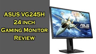 ASUS VG245h 24inch Console Gaming Monitor Review amp Specs [upl. by Davilman953]