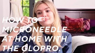 How to Microneedle at Home with the GloPRO  The Sloane Series [upl. by Etnoval]